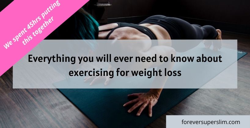 Exercises for weight loss; a detailed guide
